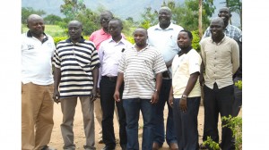 Steering Commitee memmbers of Agoro-Agu ENR-CSO Platform with IUCN and Environmental Alert Officials