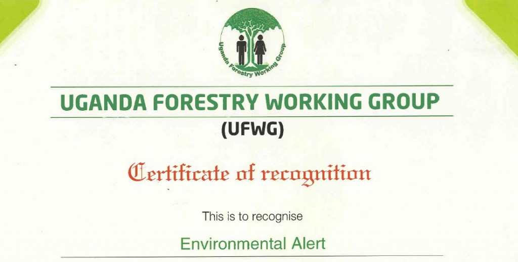 Environmental Alert recognized for hosting UFWG